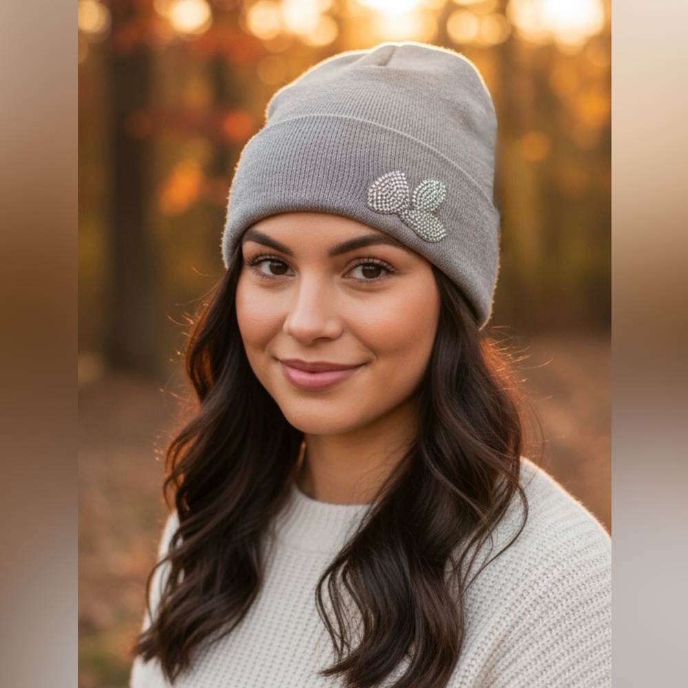 Badgley Mischka Winter Hat - One Size